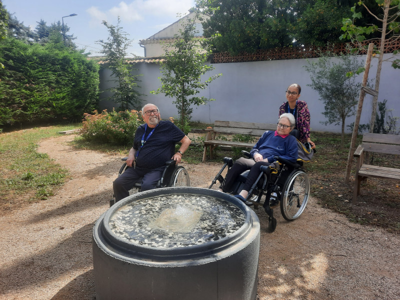 Promenade au jardin thérapeutique